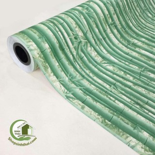 Giấy dán tường cây tre cây trúc - [ 50cm x khổ 1,2m ] có sẵn keo