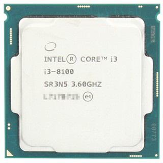 Bộ xử lý Intel® Core™ i3-8100 6M bộ nhớ đệm, 3,60 GHz