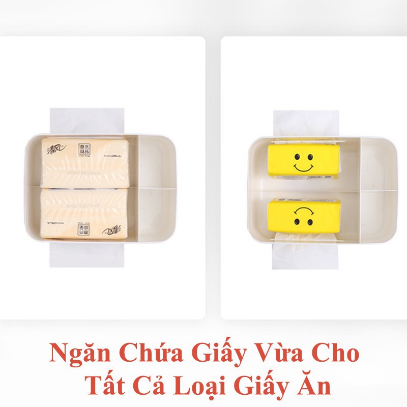 Hộp Đựng Giấy Ăn Để Bàn OENON Nhựa ABS Cao Cấp