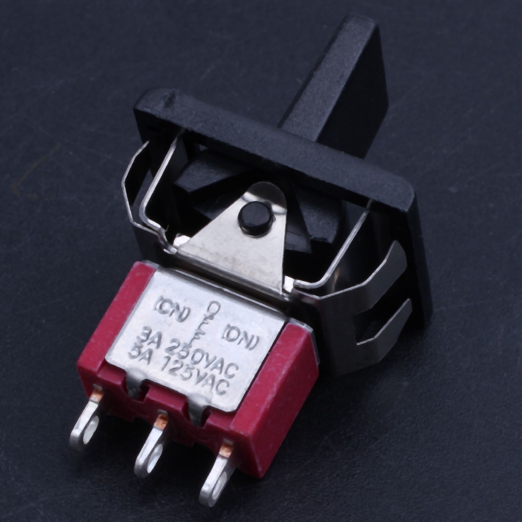 Công tắc gạt spdt 3 vị trái bật / tắt / bật ac 250v / 3a 125v / 5a