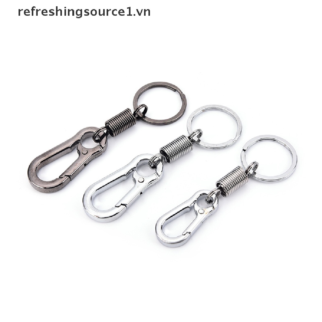 1 Móc Khóa Hình Hồ Lô Bằng Thép Không Gỉ Chống Thất Lạc Có Thể Thu Gọn Lại {refreshingsource1.vn}