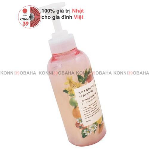 Gel tẩy trang Botanical Marche Deep Clea chiết xuất trái cây tự nhiên 300ml