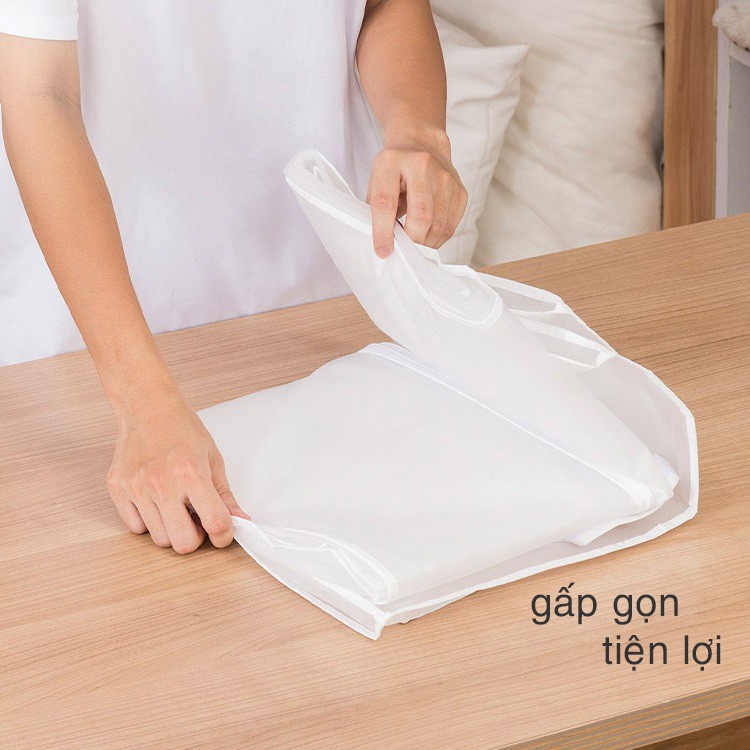 Vỏ bọc quần áo PEVA chống bụi chống thấm 4 size