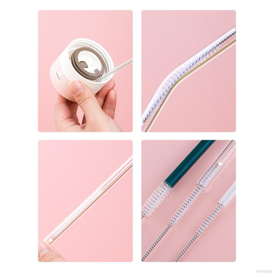 Cọ Rửa Ống Hút Chất Liệu Thép Không Gỉ Tiện Dụng