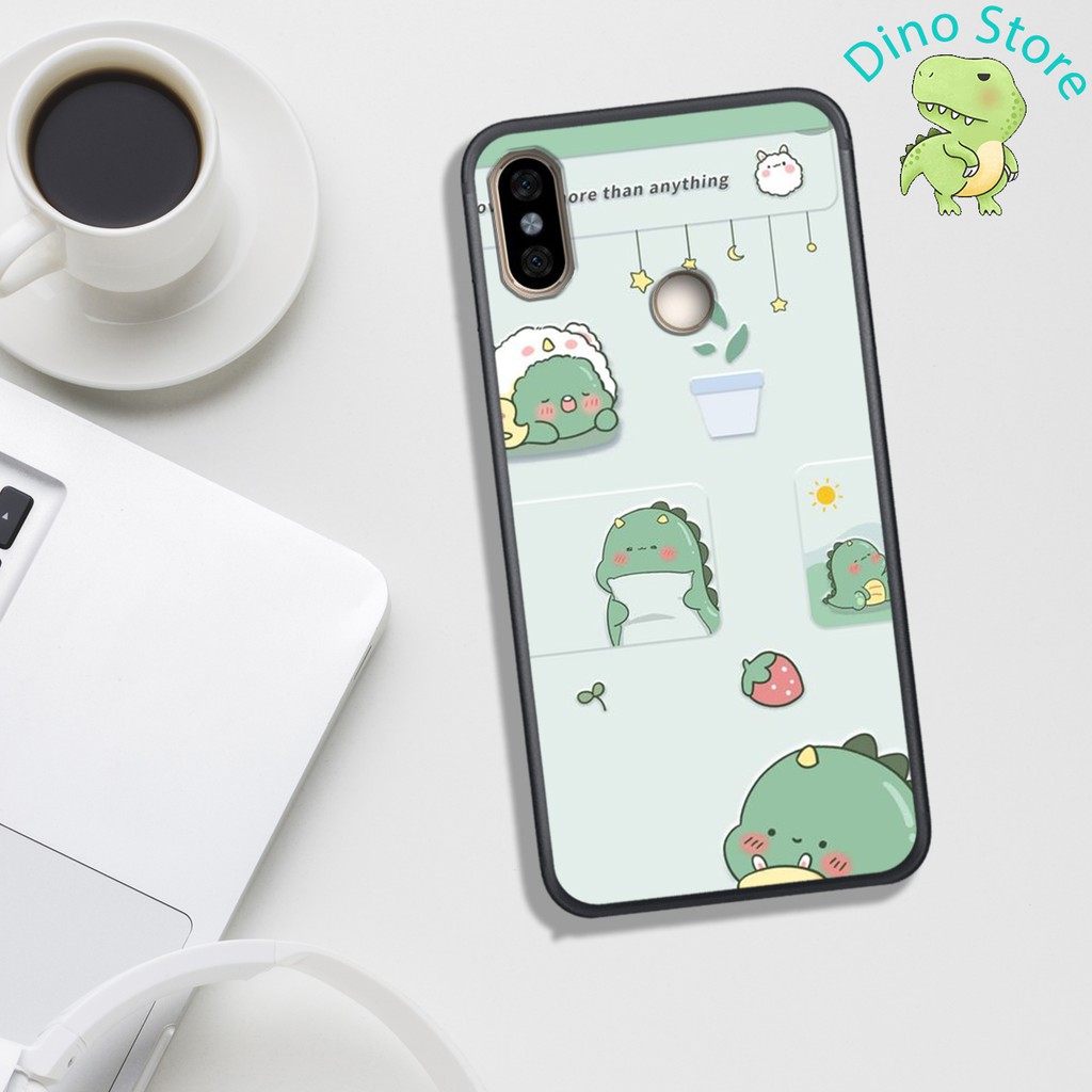 ỐP LƯNG XIAOMI REMID NOTE 5/5 PRO/NOTE 6/6 PRO  ,  IN HÌNH KHỦNG LONG NGỘ NGHĨNH VÀ CUTE
