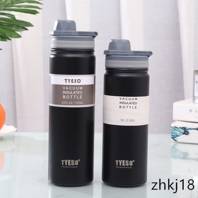 Bình nước cách nhiệt 530ml/ 750ml bằng thép không gỉ 5 màu tùy chọn