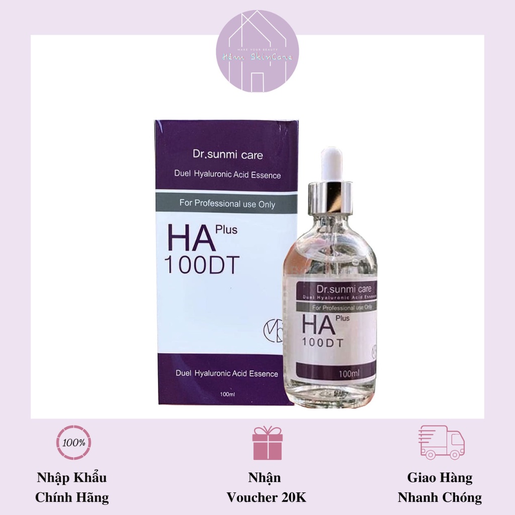 Dr.Sunmi Care HA Plus 100DT - Tinh Chất Siêu Dưỡng Ẩm