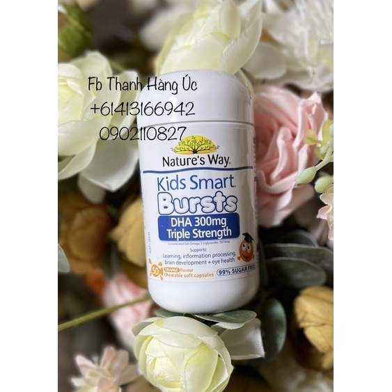 Kẹo dẻo Gummies kids smart dha 300mg