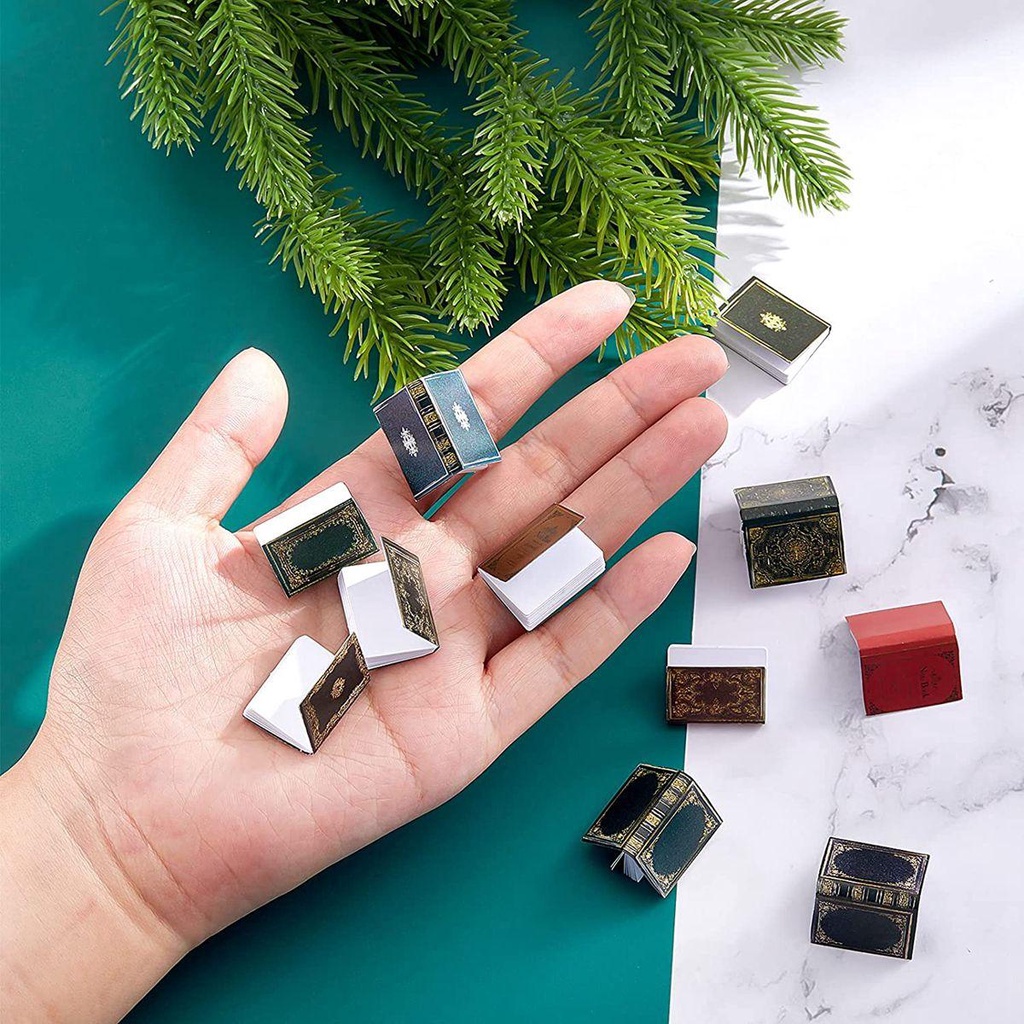 Sổ Tay Mini Kiểu Châu Âu Cổ Điển Tỷ Lệ 1: 12