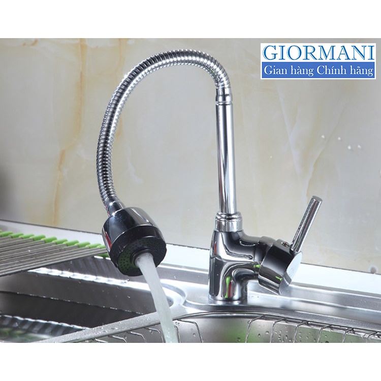 Vòi bếp nóng lạnh  ITALIA GIORMANI hợp kim đồng khối