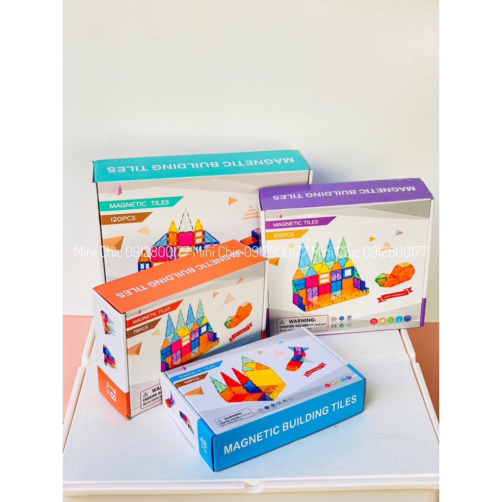 Nam châm cầu vồng - Loại 48, 78 chi tiết