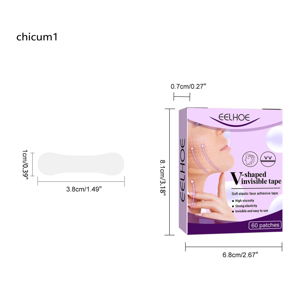 Miếng Dán CC Nâng Cơ Mặt Tạo Khuôn Mặt V-Line Thon Gọn