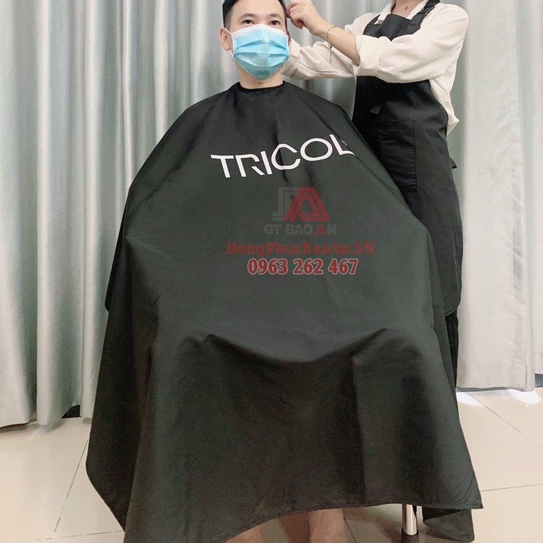 Áo choàng cắt tóc tiện lợi chống nước trơn barber Áo choàng nam nữ chuyên nghiệp