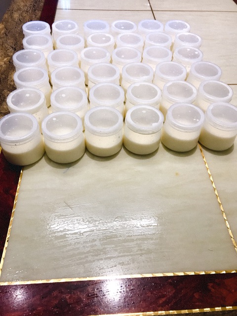 [Rẻ vô địch] Set 200 hũ sữa chua 120 ml