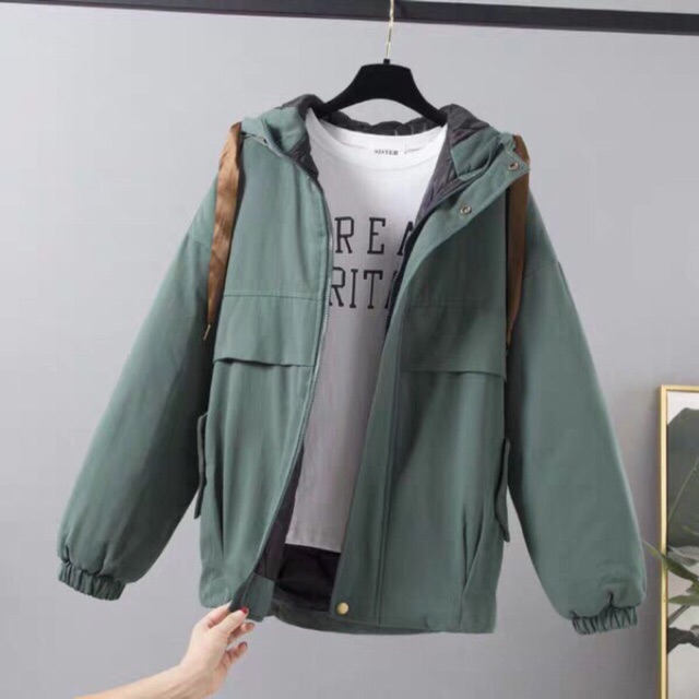 Áo khoác kaki fom rộng | BigBuy360 - bigbuy360.vn