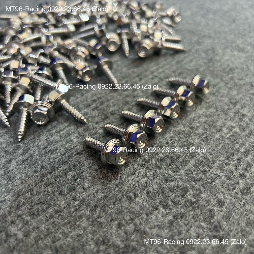 Ốc Áo Salaya Xoắn Trụ Thái V2 Gắn Dàn Áo Yamaha Và Ốp Lọc Gió Tay Ga Honda Chuẩn Inox304 Siêu Bóng