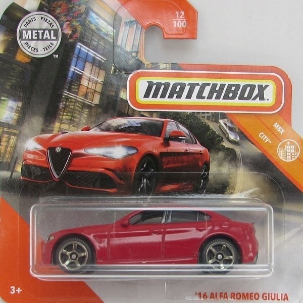 Xe mô hình Matchbox '16 Alfa Romeo Giulia GKL89