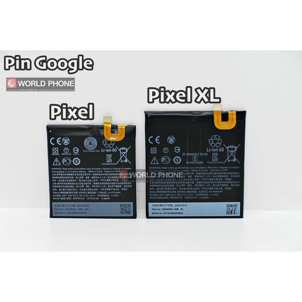 Pin điện thoại Google GG Pixel, Pixel XL , Pin mới GG Google Pixel XL