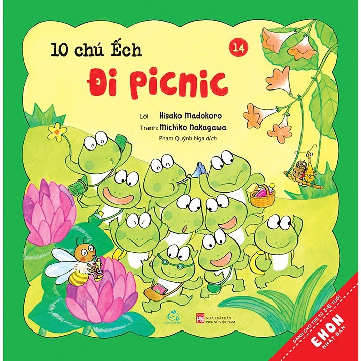 Sách - Bộ Sách 10 Chú Ếch (Tập 13 Đến Tập 18) - Bộ 6 Cuốn