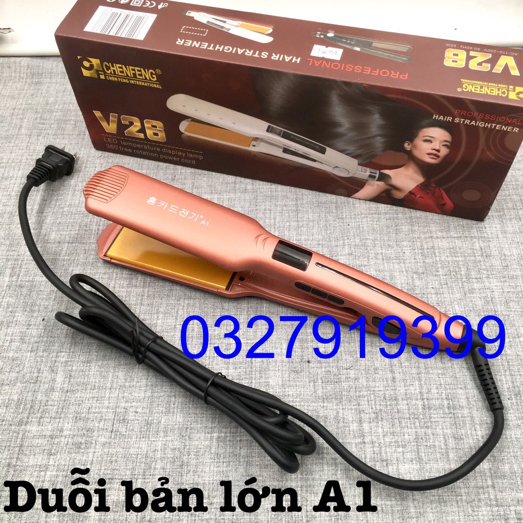 Máy duỗi tóc bản lớn Hàn Quốc A1