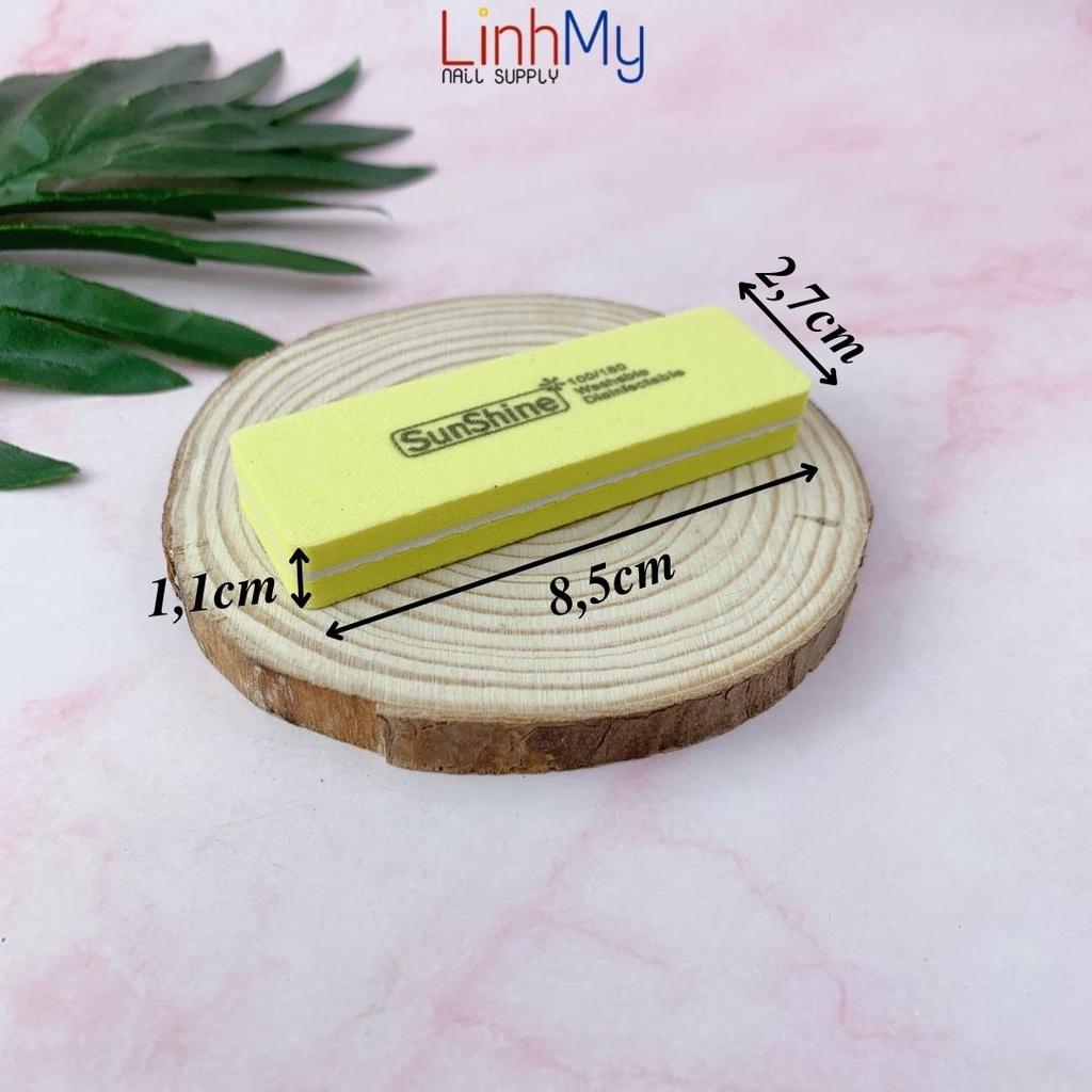 Phao Mài Móng Đánh Bóng Móng Sunshine Loại Nhỏ Nhiều Màu