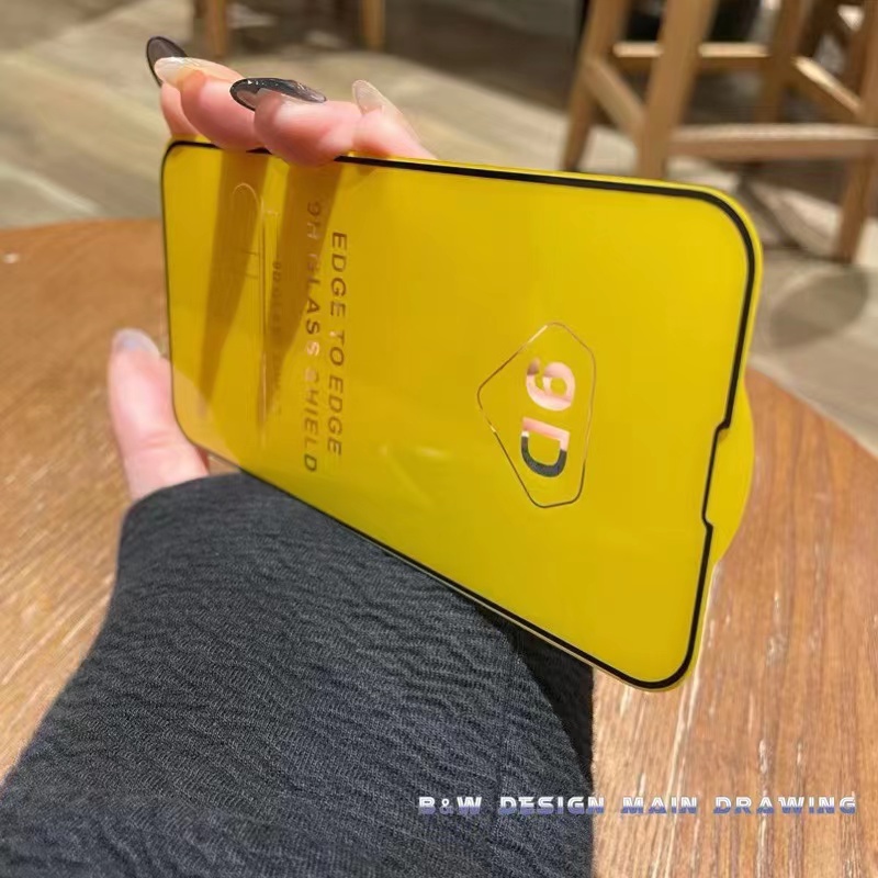 Ốp Điện Thoại Kính Cường Lực 9D Cho iPhone 14 13 12 11 Pro Max 14 Plus XR IX XS Max 6 6s 7 8 Plus 14 13 12