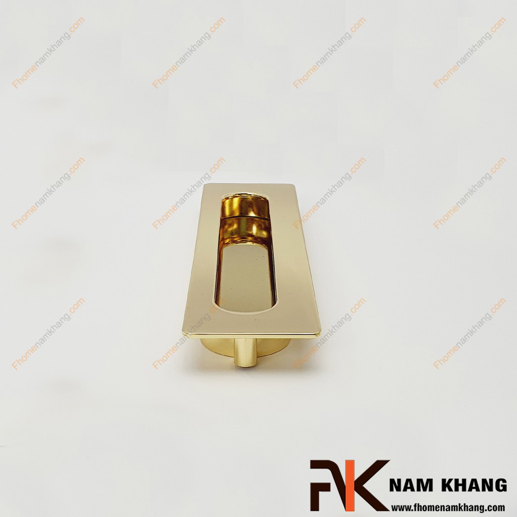 Tay nắm âm tủ màu vàng NK356-V