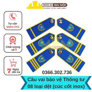 Cầu vai bảo vệ TT08 loại dệt (cúc chốt inox)