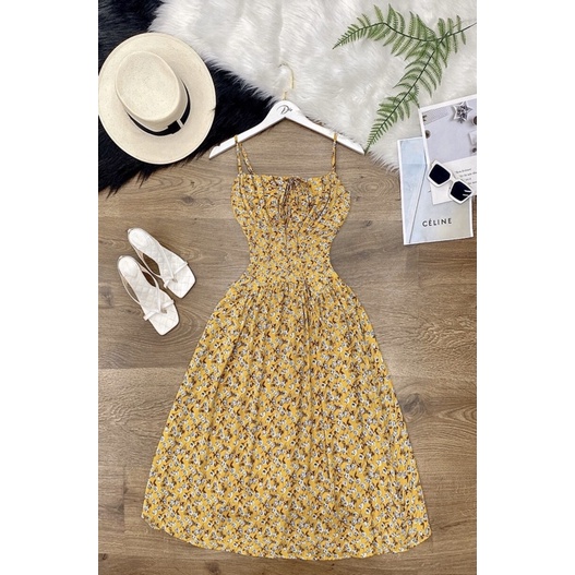 Đầm dây hoa dễ thương Đỗ Hoài Phương