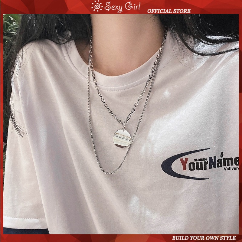 Vòng Cổ Nữ Đơn Giản Phong Cách Hip Hop Cá Tính Thời Trang