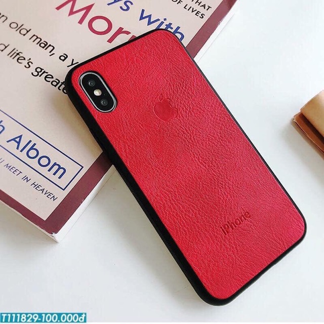 ốp lưng vân da cho iphone | BigBuy360 - bigbuy360.vn