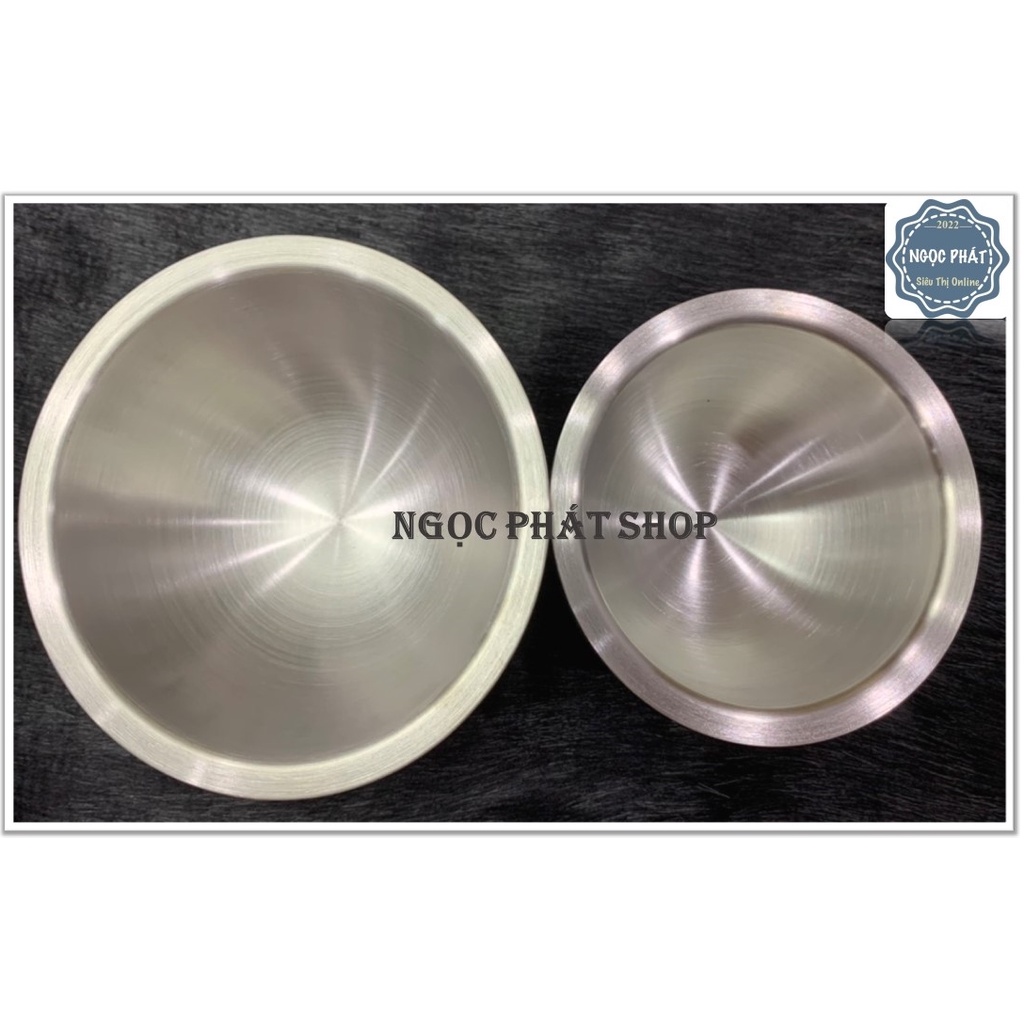 Cối chày Inox 304 cao cấp chống nấm mốc Size Đại 15, Size Trung 12.7cm