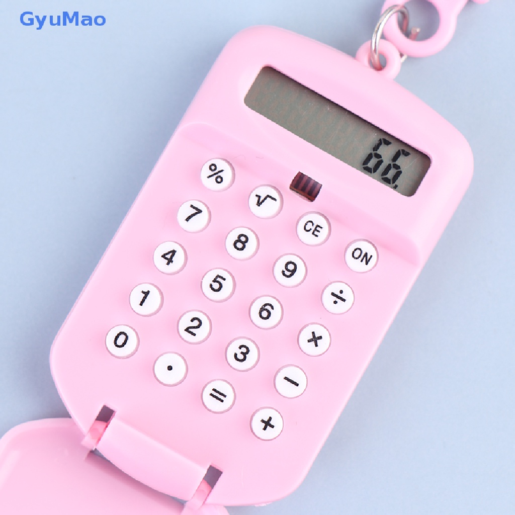 [cxGYMO] Móc Khóa Máy Tính Kỹ Thuật Số Mini Kiểu Dáng Đáng Yêu Sáng Tạo HDY