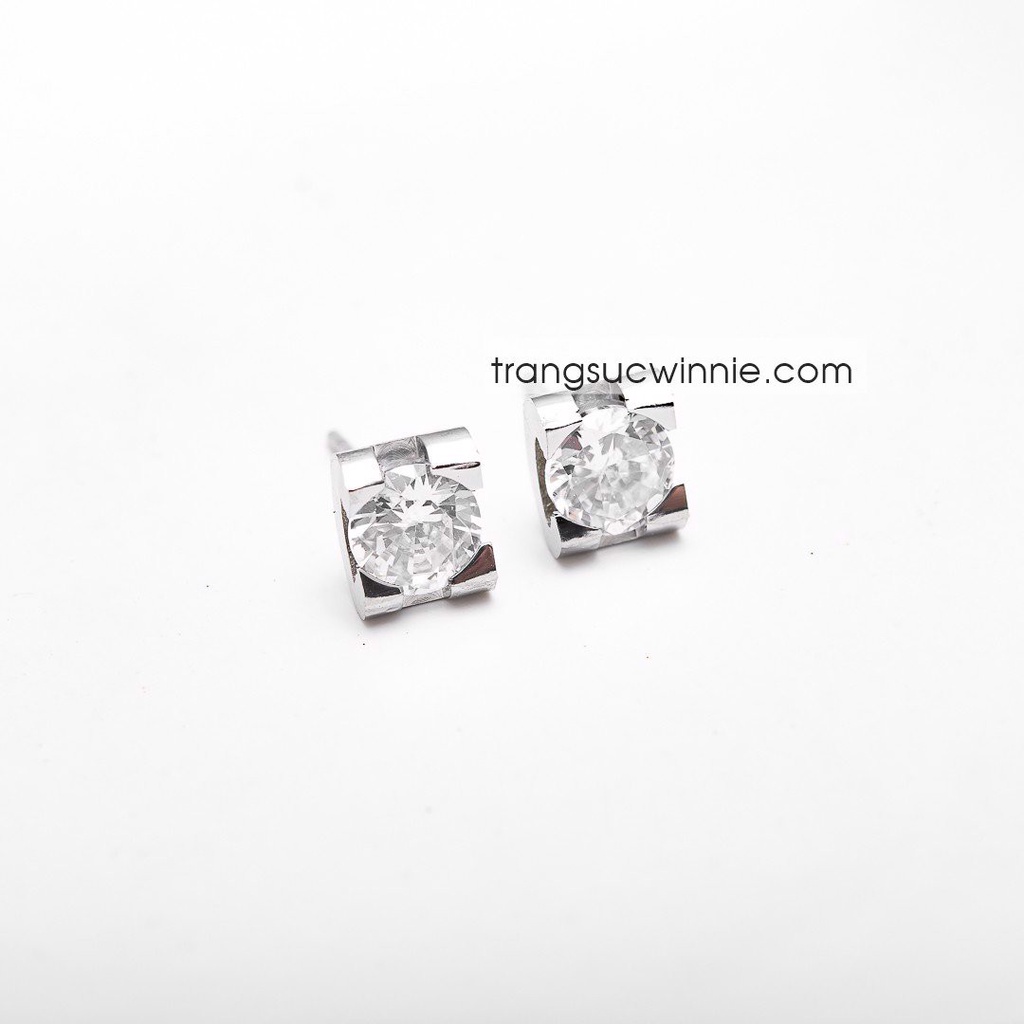 Hoa tai nữ titan Đá vuông B