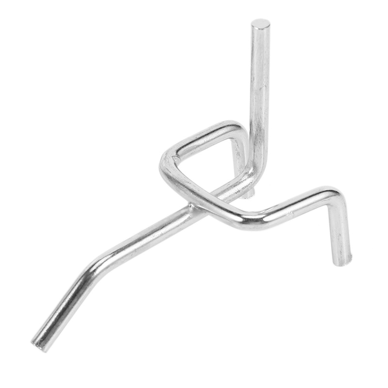 50 cái Bền bằng thép Carbon thực tế Móc treo nhà để xe Xưởng lưu trữ Nhà để xe Cửa hàng làm việc Tổ chức Hiển thị Công cụ treo