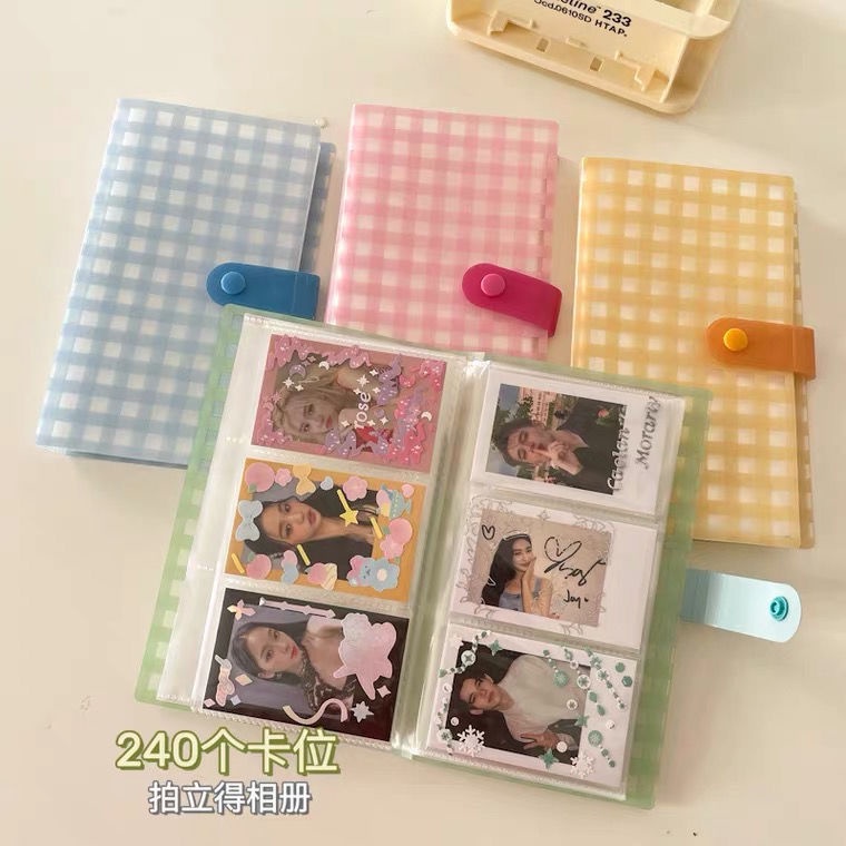 Album Ảnh 3 Inch 240 Ngăn Phong Cách Hàn Quốc