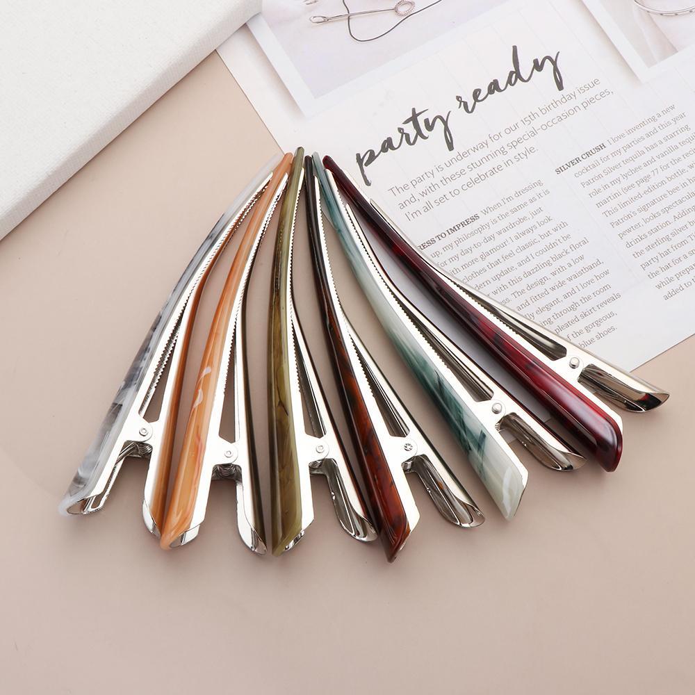 Kẹp Tóc Cá Sấu Lớn Chống Trượt Chuyên Dụng Cho Salon