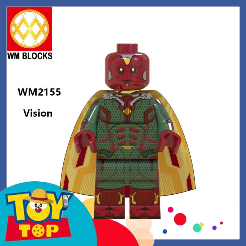 [Một con] Đồ chơi Marvel MCU WandaVision Minifigures các mẫu nhân vật Wanda Vision Quicksilver Agatha .. WM6115