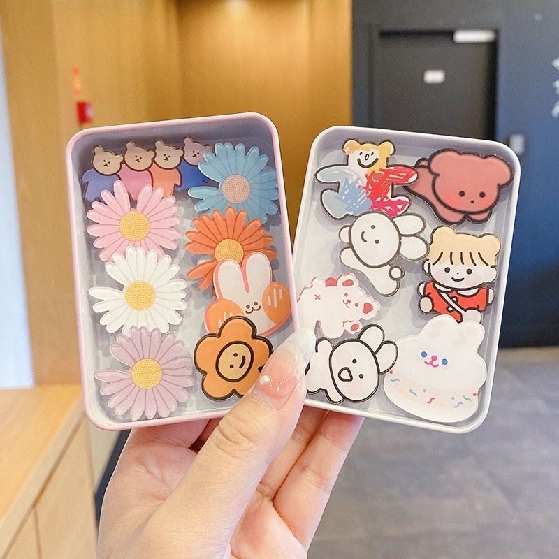 Ghim Cài Áo Hình Hoạt Hình Dễ Thương Dành Cho Bé Gái