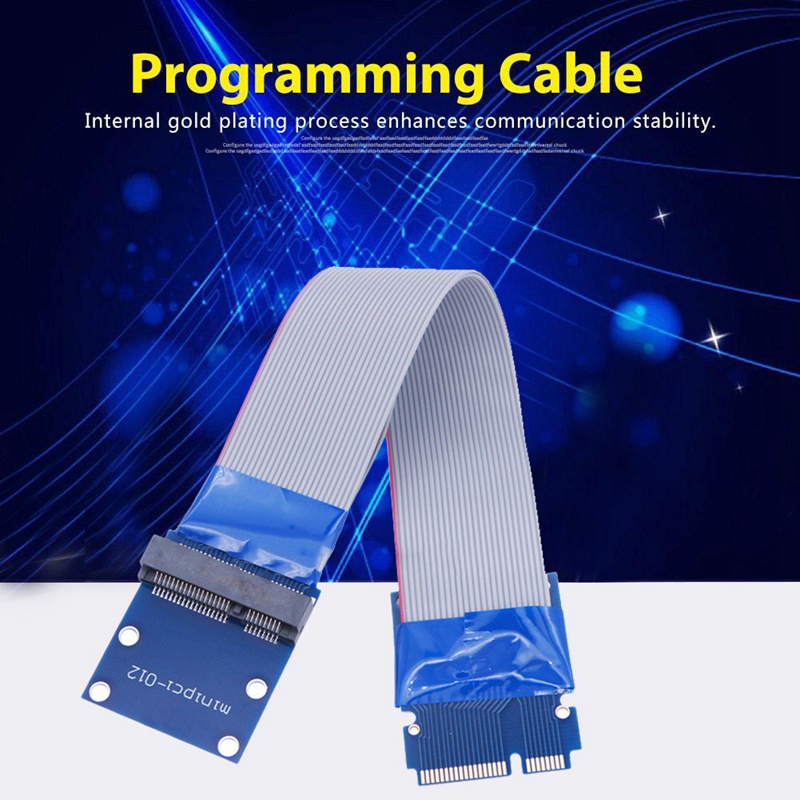 Dây Cáp Thẻ Mạng Không Dây Nối Dài 21.5cm 52 Pin Pci-E Sang Mini Pci-E Cho Laptop Msata | BigBuy360 - bigbuy360.vn