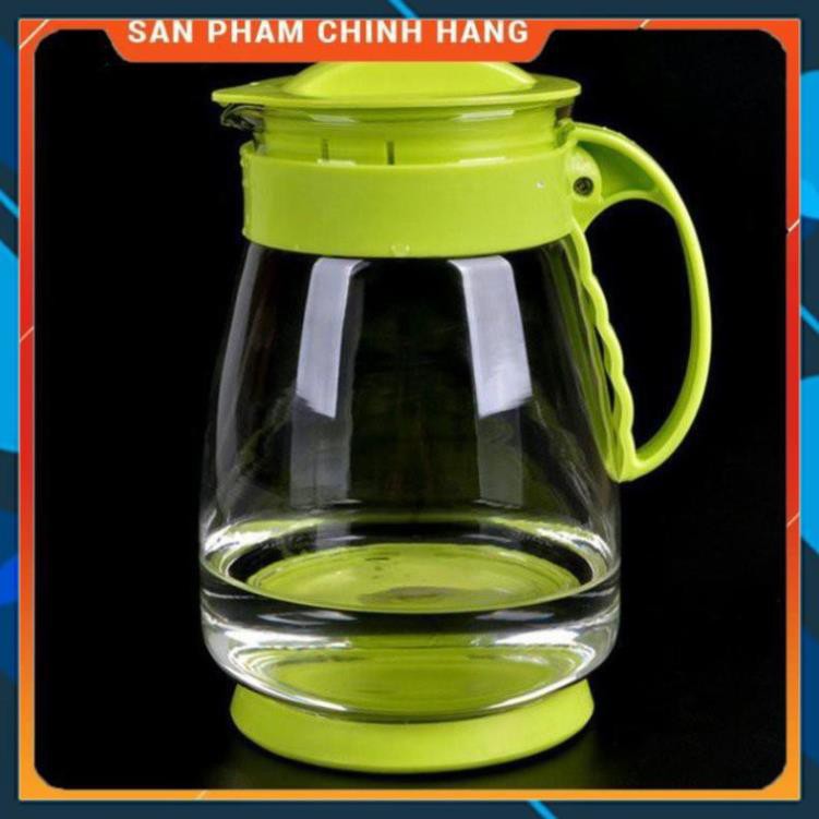 CHÍNH HÃNG -  Ấm pha trà thuỷ tinh 1500ml,bình pha trà thủy tinh ,bình ủ trà cao cấp,bình đựng nước 1500ml