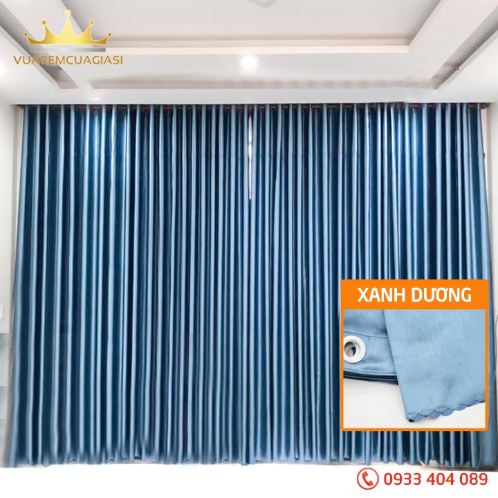 Rèm cửa sổ chính đủ size, vải chống nắng phù hợp trang trí decor xinh xắn VIP17 vuaremgiasi