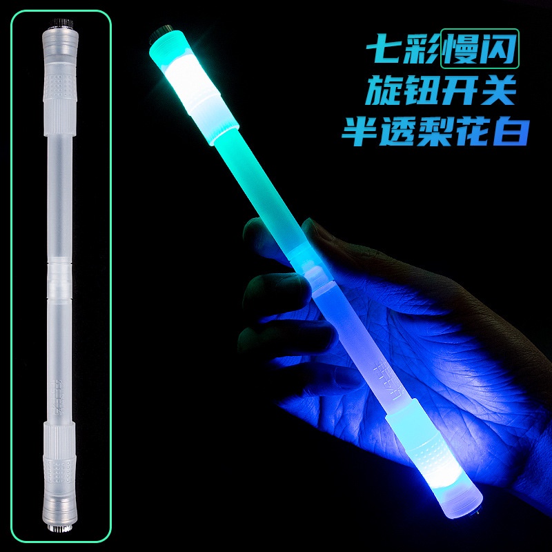 Con quay đồ chơi Sweet mint spinner bằng nhựa + đèn LED giúp giảm căng thẳng 2022