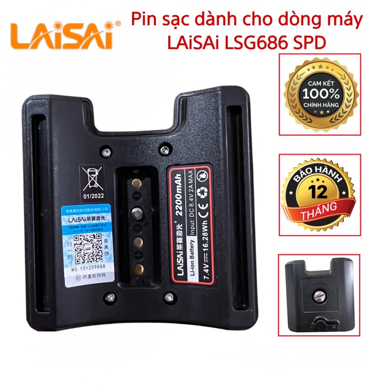 Pin sạc máy LaiSai LSG686SPD