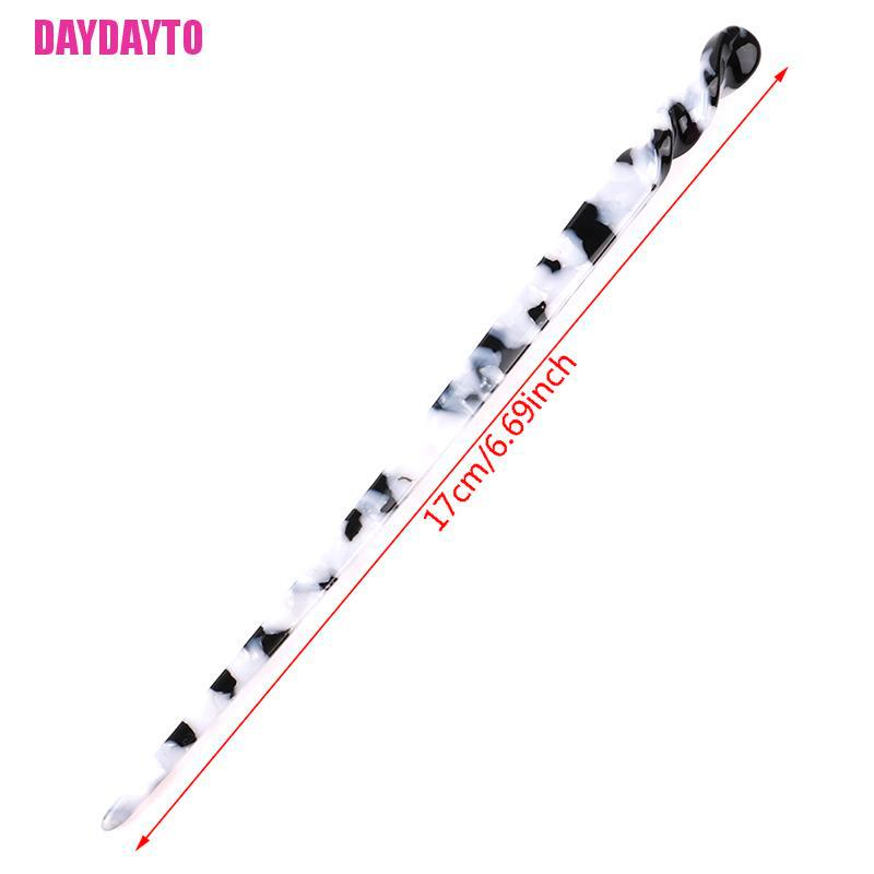 Trâm Cài Tóc Đính Đá Resin Thời Trang Cho Nữ