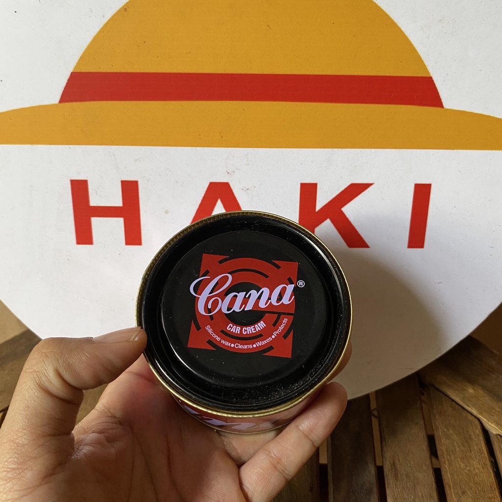 Cana đánh bóng xe, kem đánh bóng xe, xóa xước nhẹ: tạo bóng bề mặt sơn  ô tô, xe máy Cana Car Cream Thái Lan