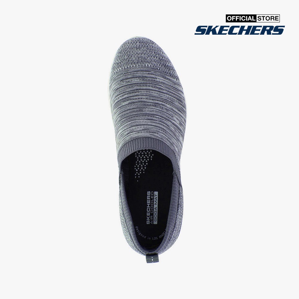 SKECHERS - Giày slip on nữ Go Walk Smart Performance 124062-GRY