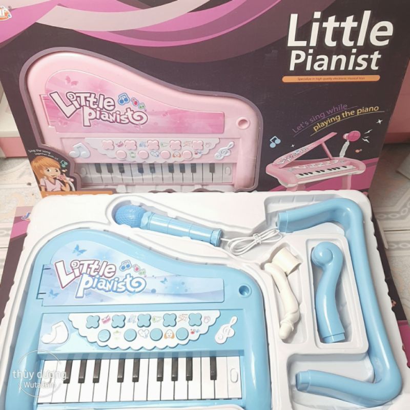 Đàn PIANO mini kèm micro cho bé tập đàn hát