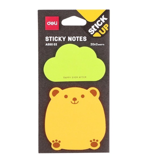 Giấy Note Ghi Chú Hình DELI A55002