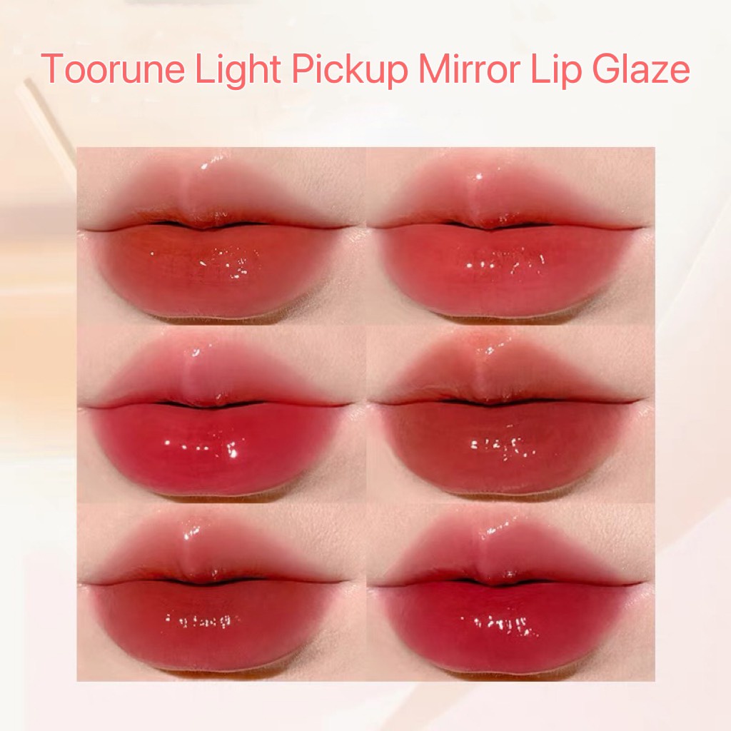Son kem bóng Toorune Hello Style Be Yourself căng mọng Light Pickup Mirror Lip Glaze Time Series TRUN12 HELL03